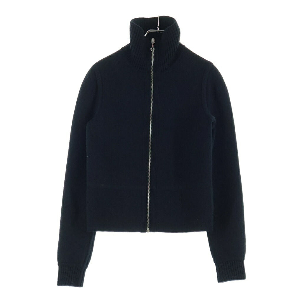 HERMES(エルメス) 23AW リバーシブル ニットブルゾン ドライバーズニット ジップアップ ブラック 3H2204D2 レディース