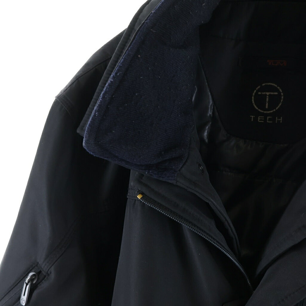 TUMI(トゥミ) パーカーコート ブラック ナイロン アウター