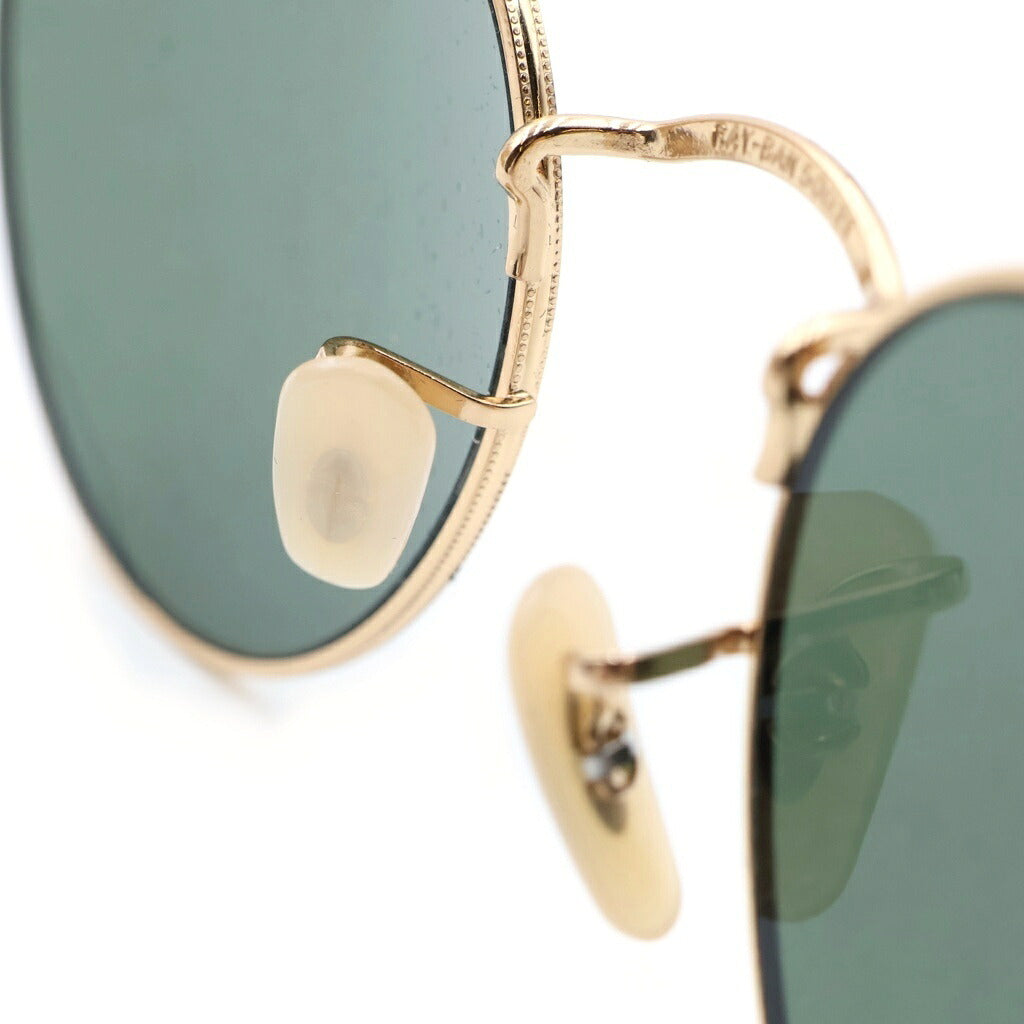 Ray Ban(レイバン) サングラス アイウェア 眼鏡 ラウンドメタル カーキ/ピンクゴールド RB3447