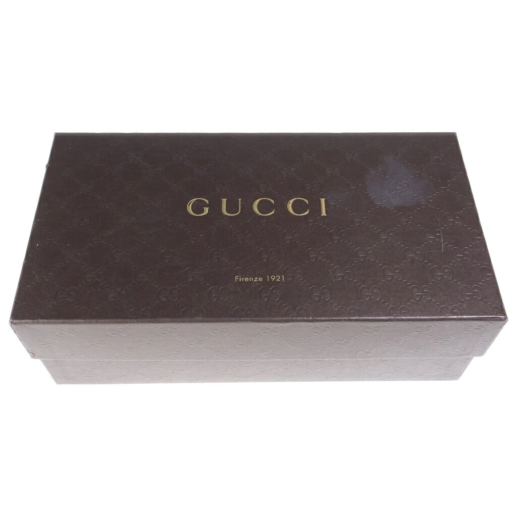 GUCCI(グッチ) GG インターロッキング サンダル レザー パープル レディース