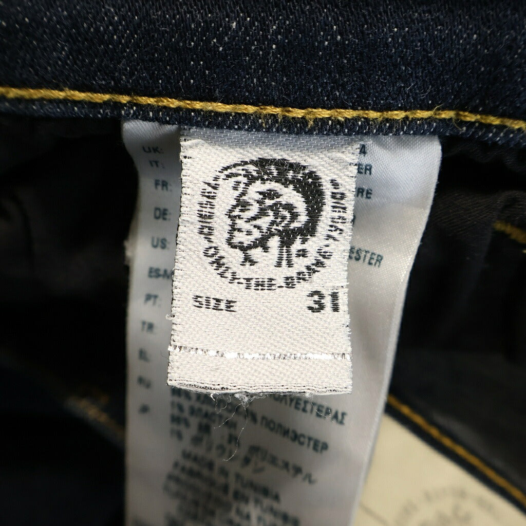 DIESEL(ディーゼル) デニムパンツ ボトムス ロゴ コットン ネイビー RN93243 CA25594