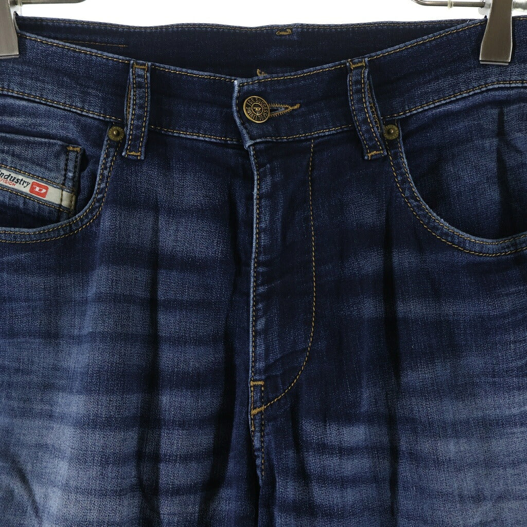 DIESEL(ディーゼル) デニムパンツ ボトムス ロゴ コットン ブルー