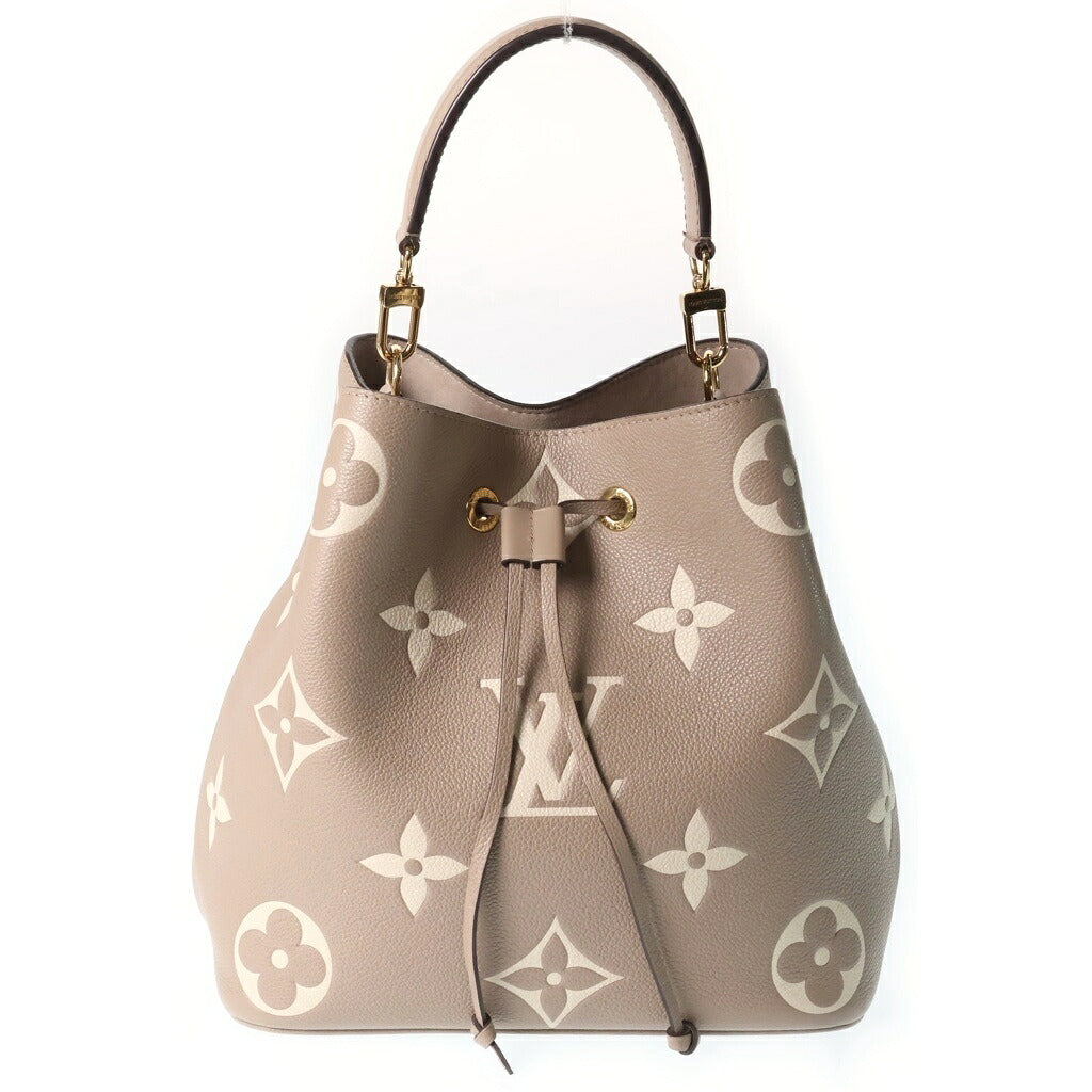 LOUIS VUITTON(ルイヴィトン) モノグラム アンプラント ネオノエMM ハンドバッグ ショルダーバッグ 2WAY ベージュ レザー M45555 ICタイプ