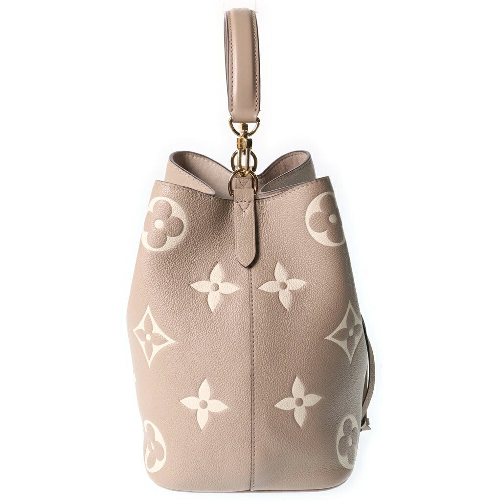 LOUIS VUITTON(ルイヴィトン) モノグラム アンプラント ネオノエMM ハンドバッグ ショルダーバッグ 2WAY ベージュ レザー M45555 ICタイプ