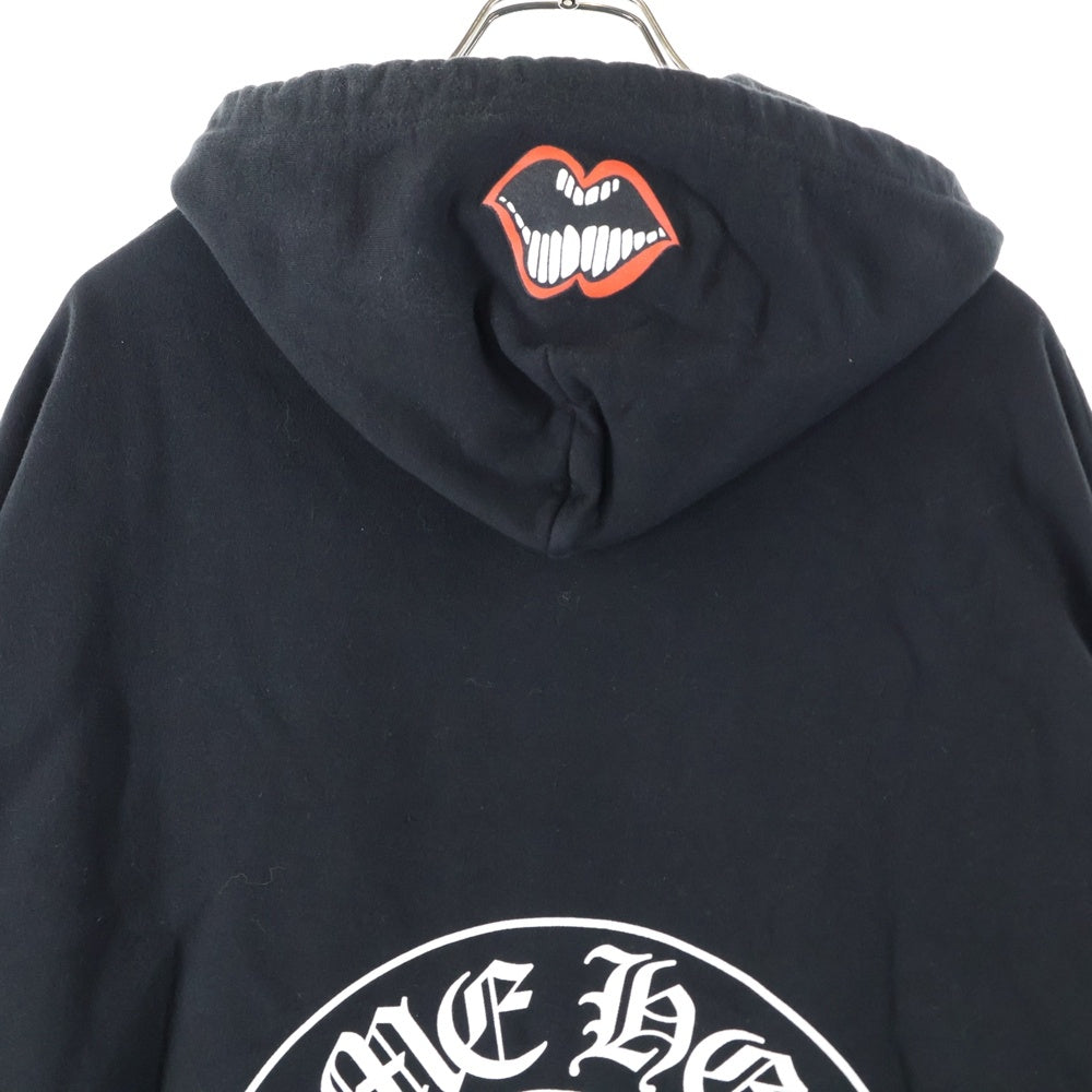 CHROME HEARTS(クロムハーツ) ×MATTY BOY Chomper horseshoe Hoodie チョンパー ホースシュー プルオーバーパーカー ブラック