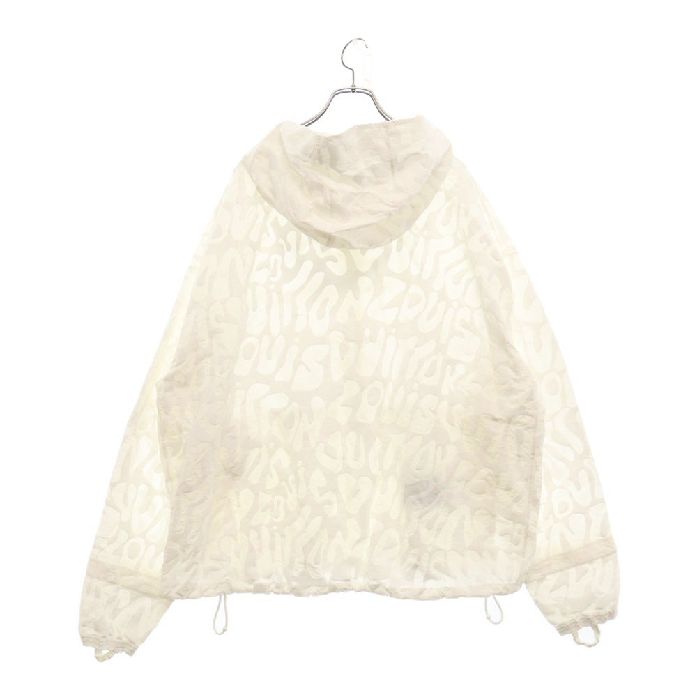 LOUIS VUITTON(ルイヴィトン) ブルゾン ホワイト ナイロン 1RM231M TC1 ライトジャケット #54