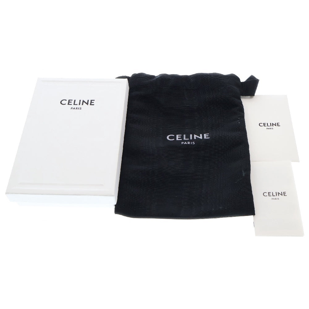 CELINE(セリーヌ) トリオンフ コインケース カーフ ブラック レザー ポーチ