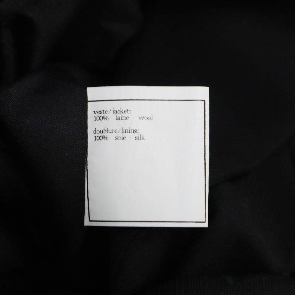 CHANEL(シャネル) テーラードジャケット P08294 ブラック ウール ダブルプレスト ココボタン #40 ヴィンテージ