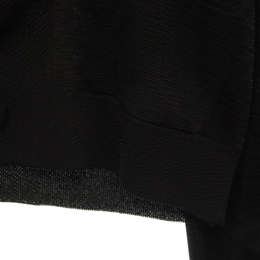 CHANEL(シャネル) ココボタン カーディガン ブラック リボン トップス ビスコース 38 P70410