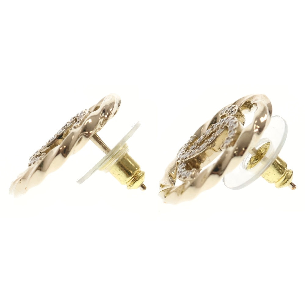 CHANEL(シャネル) ココマーク ラインストーン ピアス B23B GP ゴールド アクセサリー