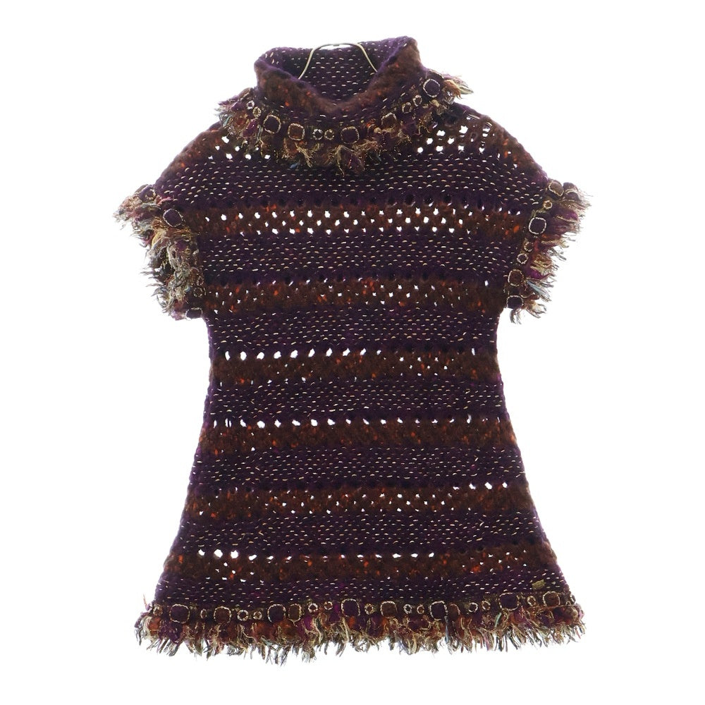 CHANEL(シャネル) チュニック ニットトップス パープル 38 P41729 レディース