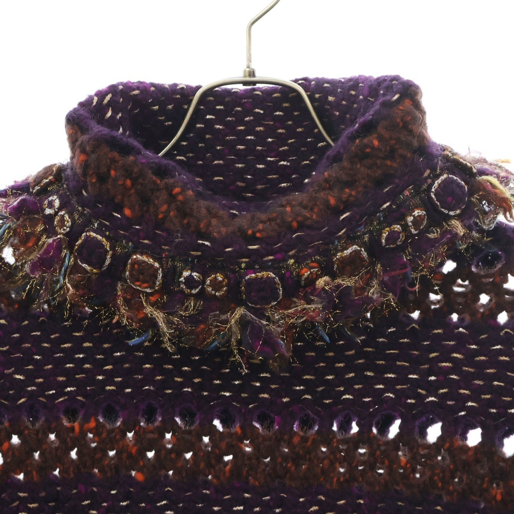 CHANEL(シャネル) チュニック ニットトップス パープル 38 P41729 レディース