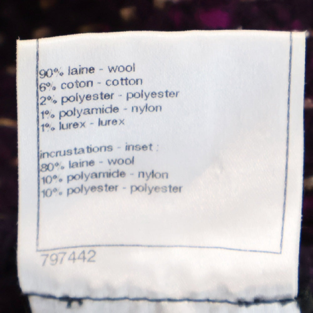 CHANEL(シャネル) チュニック ニットトップス パープル 38 P41729 レディース