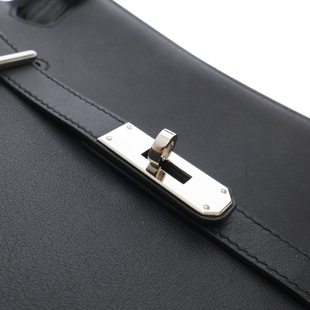 HERMES(エルメス) ジプシエール28 ブラック トリヨンクレマンス ショルダーバッグ 斜め掛けバッグ 肩掛けバッグ シルバー金具 □R刻印