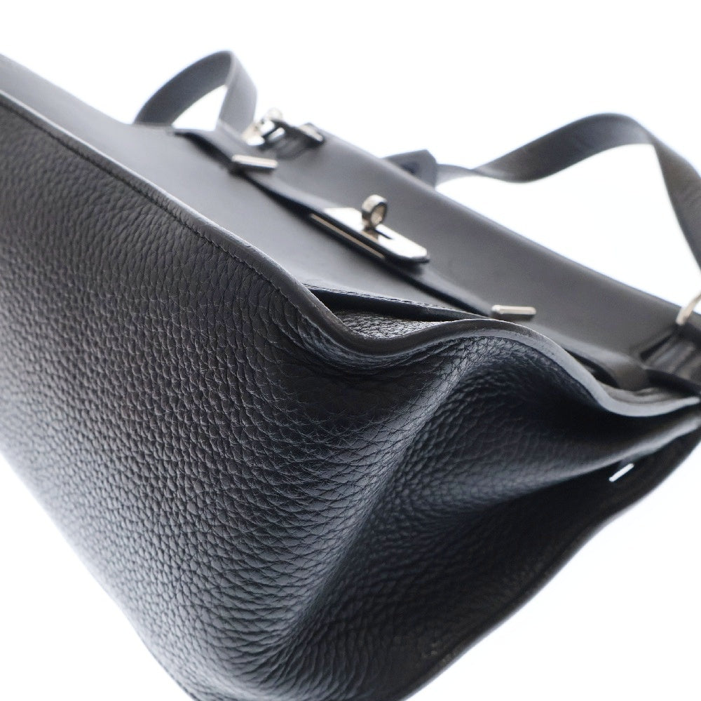 HERMES(エルメス) ジプシエール28 ブラック トリヨンクレマンス ショルダーバッグ 斜め掛けバッグ 肩掛けバッグ シルバー金具 □R刻印