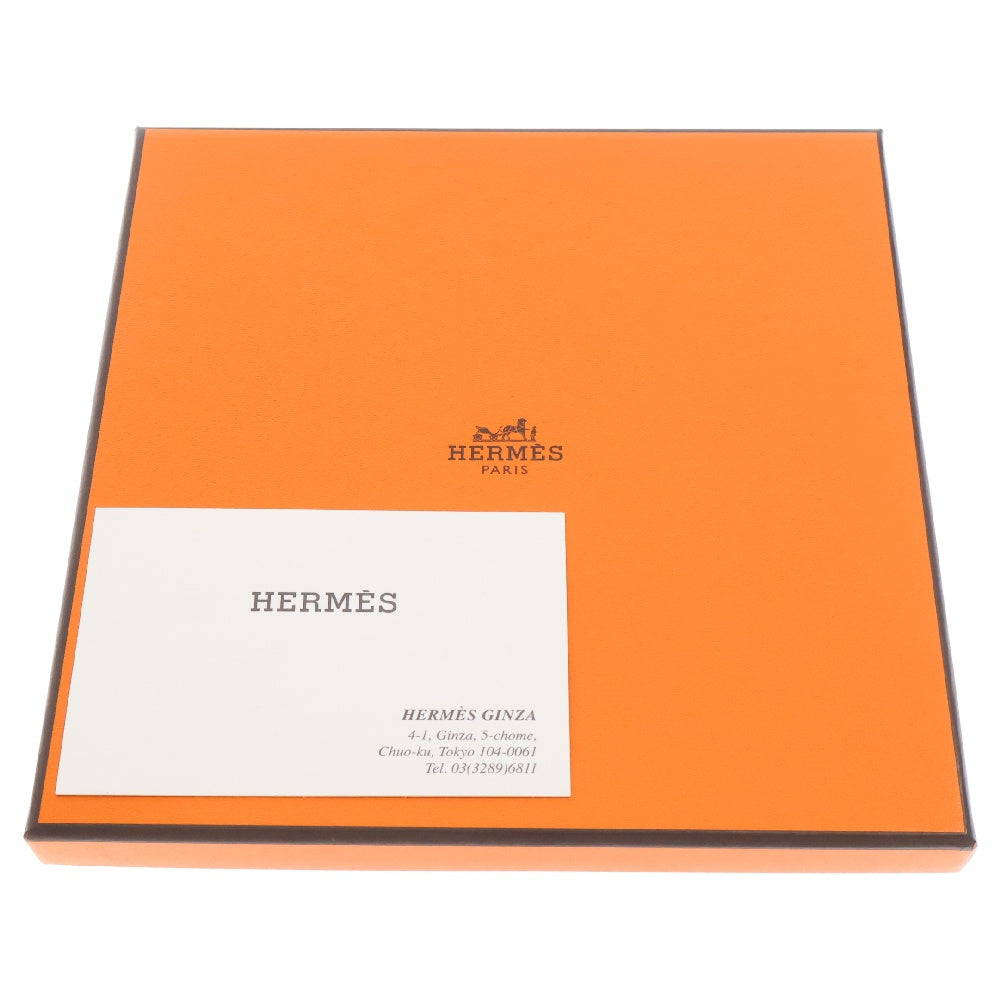 HERMES(エルメス) カレ70 LES PETITS PAPIERS プティ パピエ オレンジ系 シルク スカーフ