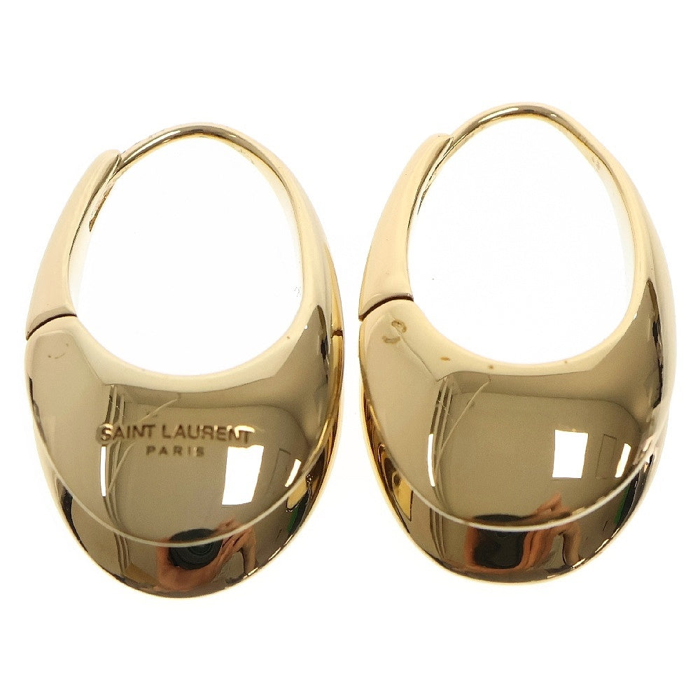 SAINT LAURENT PARIS(サンローランパリ) ロゴ ピアス GP ゴールド アクセサリー