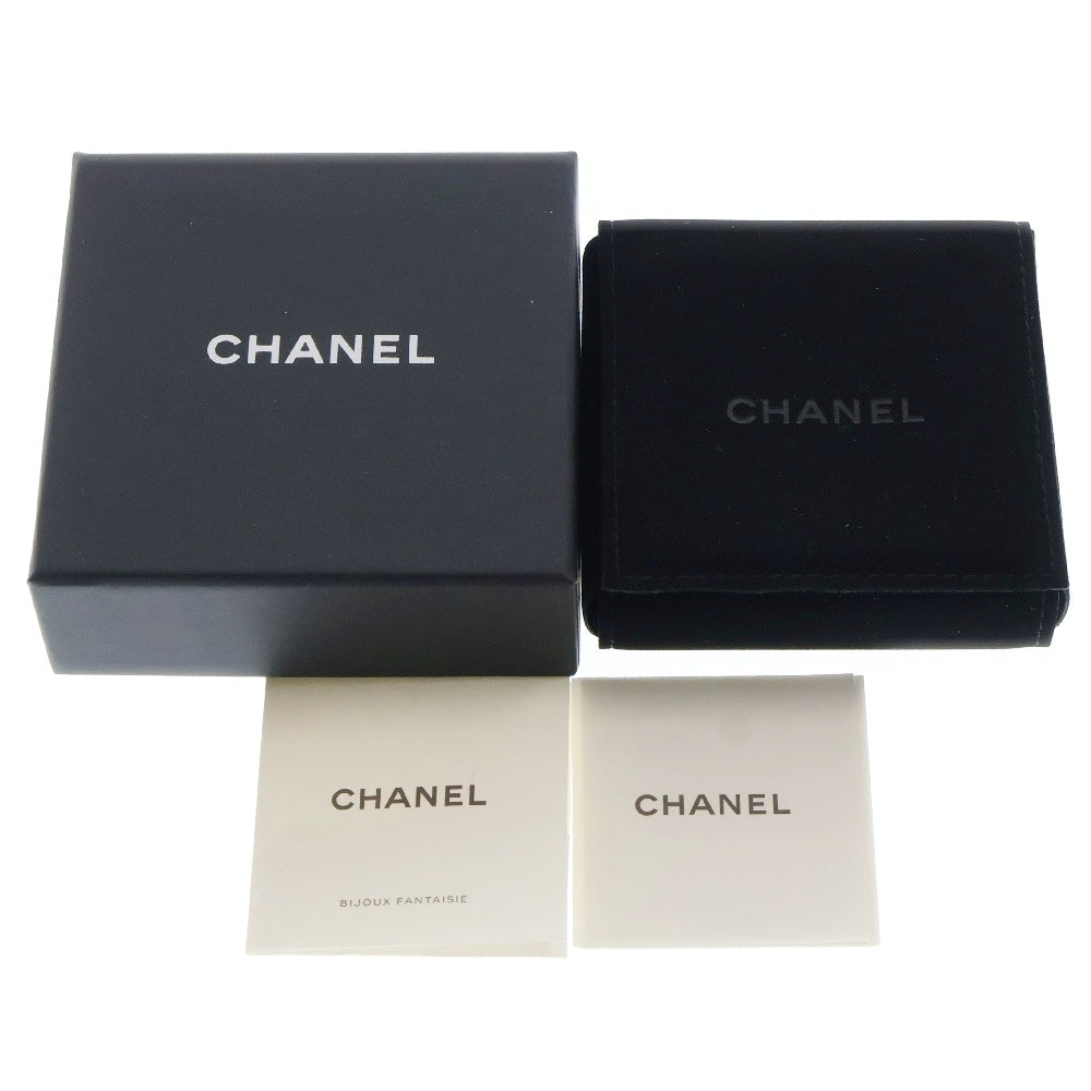 CHANEL(シャネル) ココマーク ハート ラインストーン ピアス GP ゴールド B23P アクセサリー
