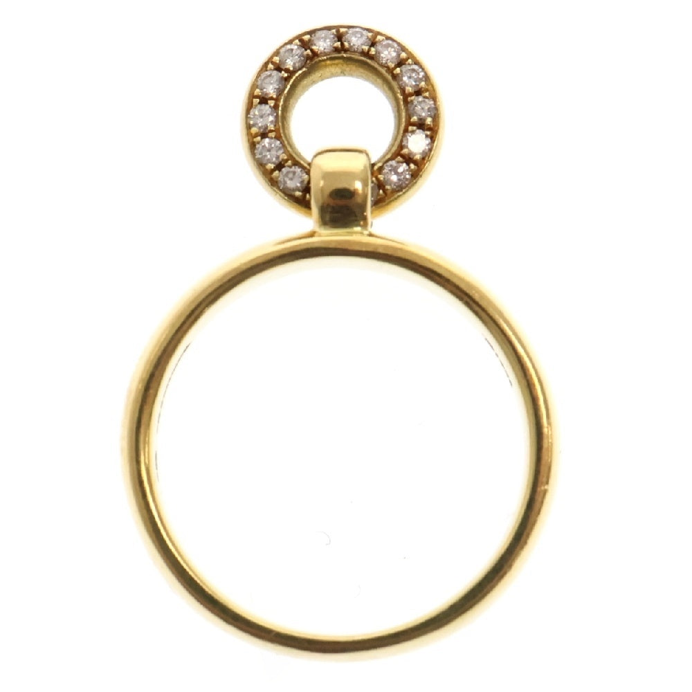 TIFFANY&Co(ティファニー) ドアノッカー ダイヤモンド リング 750 K18 イエローゴールド 指輪 アクセサリー ジュエリー