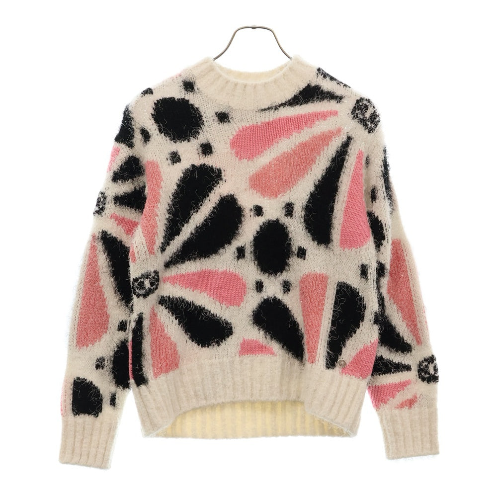 CHANEL(シャネル) ココマークスパンコール カシミア混ニットセーター ホワイト P76108K10960 レディース