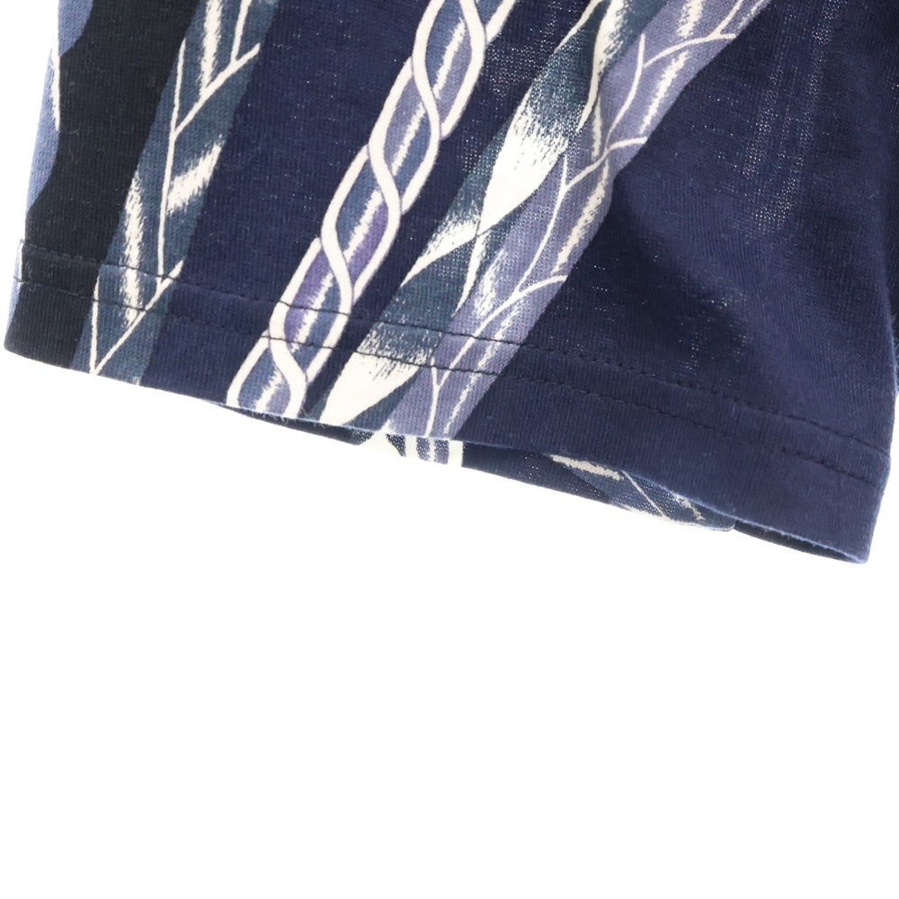 HERMES(エルメス) ポートネックチェーンデザインTシャツ カットソー ネイビー レディース