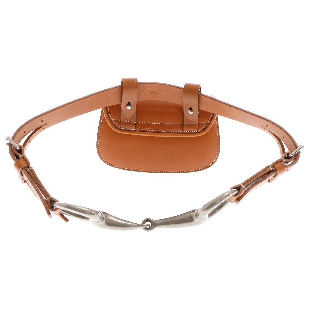 GUCCI(グッチ) バンブー 1947 ミニ ベルトバッグ ブラウン レザー 681137
