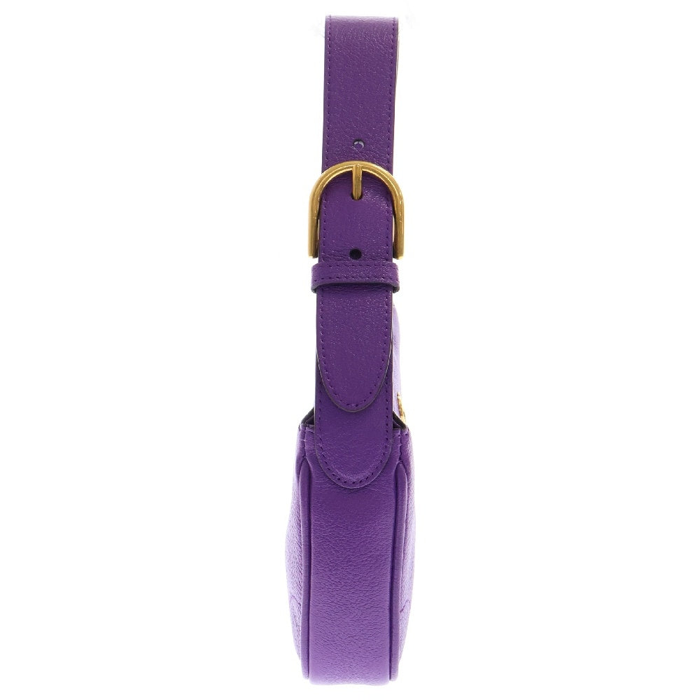 GUCCI(グッチ) アフロディーテ スモール GGマーモント ハンドバッグ パープル 739076