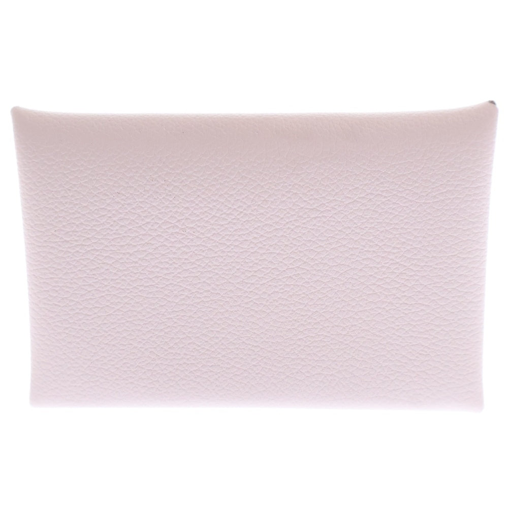 HERMES(エルメス) カルヴィ コインケース シェブルミゾル モーヴペール ピンク レザー