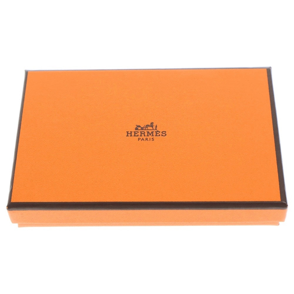 HERMES(エルメス) カルヴィ コインケース シェブルミゾル モーヴペール ピンク レザー