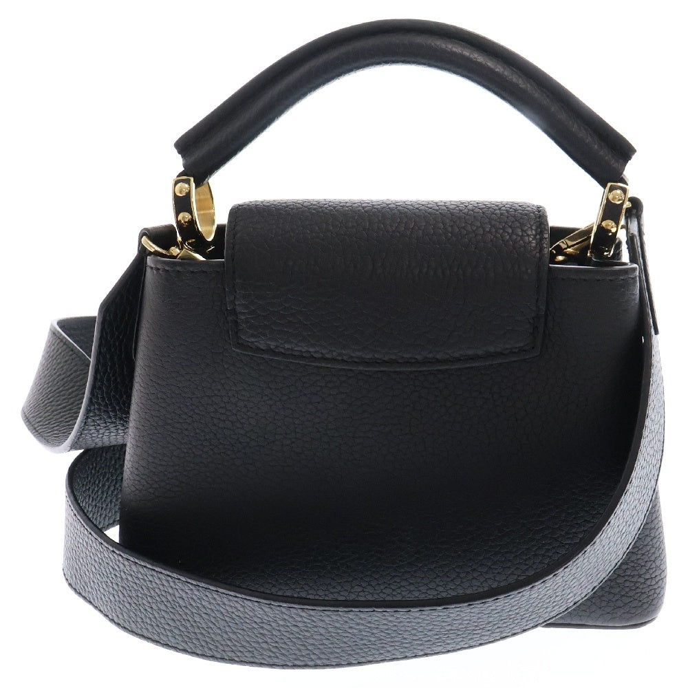 LOUIS VUITTON(ルイヴィトン) カプシーヌMINI トリヨンレザー2WAYショルダーバッグ ハンドバッグ ブラック M56071