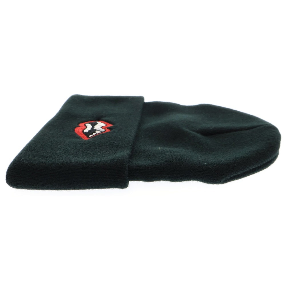 CHROME HEARTS(クロムハーツ) MATTY BOY Chomper Beanie チョンパー刺繍 ニットキャップ ビーニー ブラック