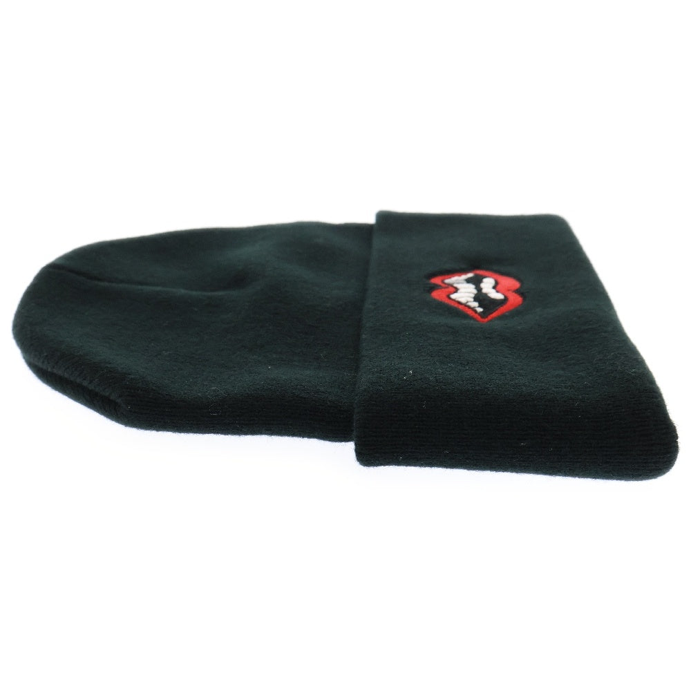 CHROME HEARTS(クロムハーツ) MATTY BOY Chomper Beanie チョンパー刺繍 ニットキャップ ビーニー ブラック