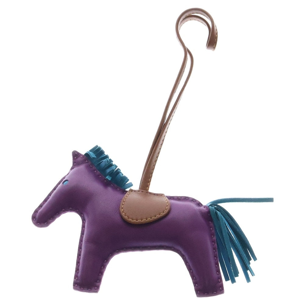HERMES(エルメス) ロデオチャームPM バッグチャーム パープル