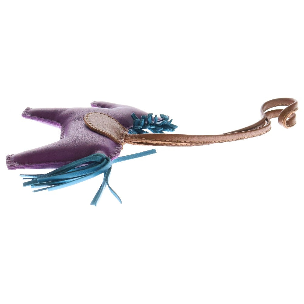 HERMES(エルメス) ロデオチャームPM バッグチャーム パープル