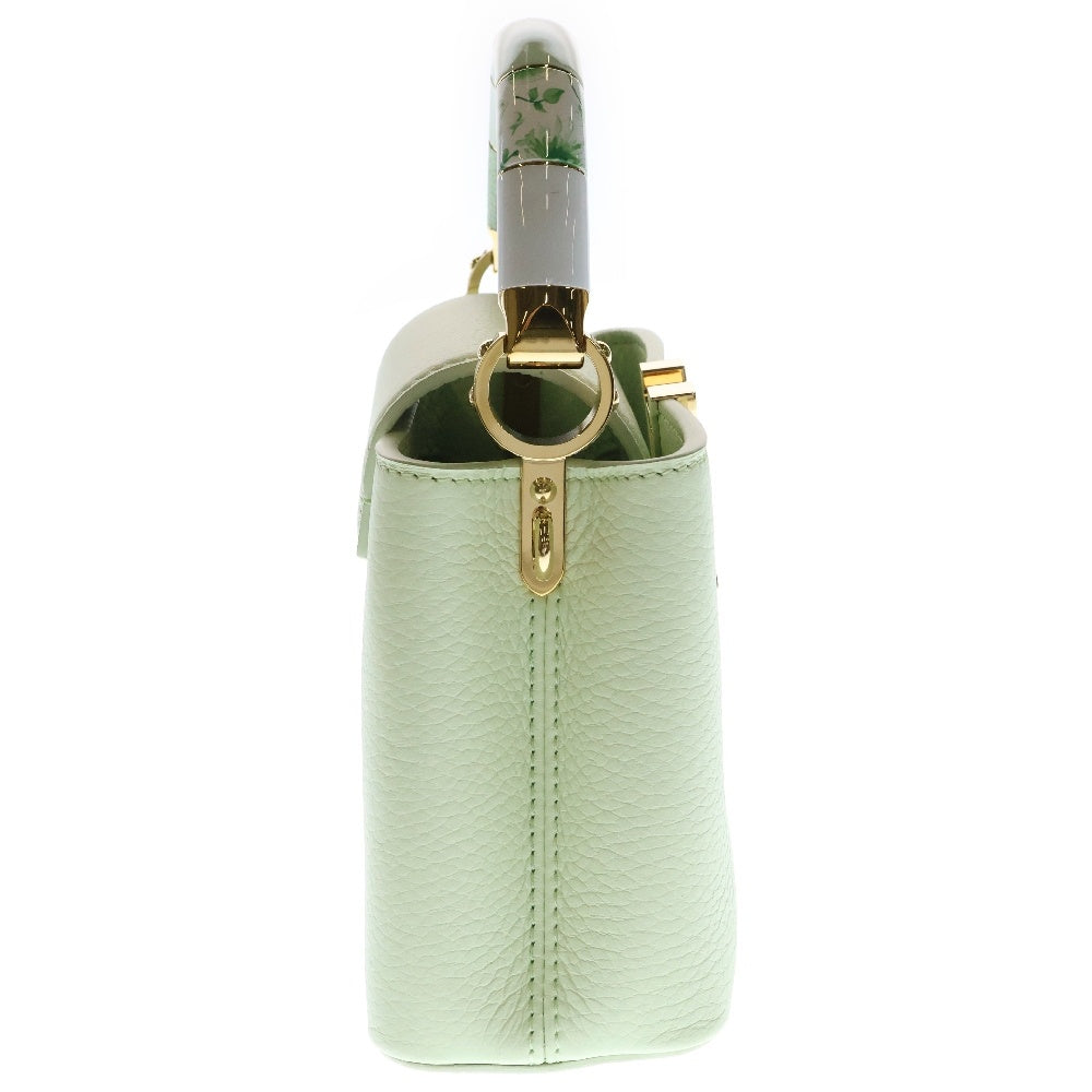 LOUIS VUITTON(ルイヴィトン) カプシーヌミニ ヴェールドーグリーン トリヨンレザー×樹脂 M21639
