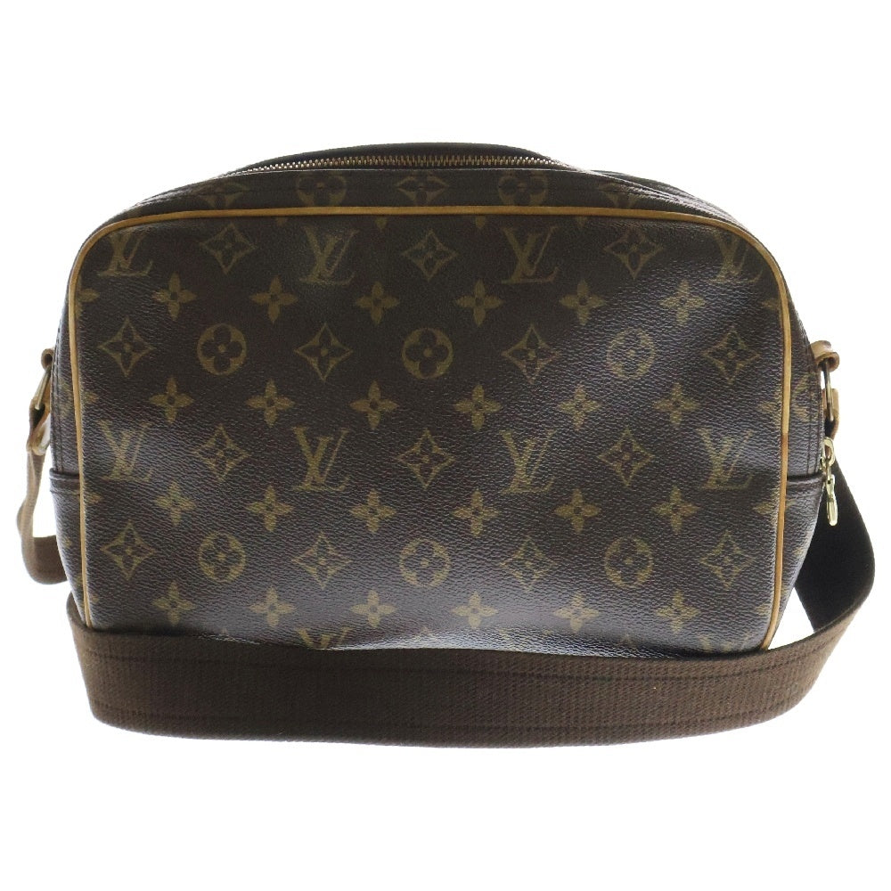 LOUIS VUITTON(ルイヴィトン) モノグラム リポーターPM ショルダーバッグ ブラウン PVCレザー