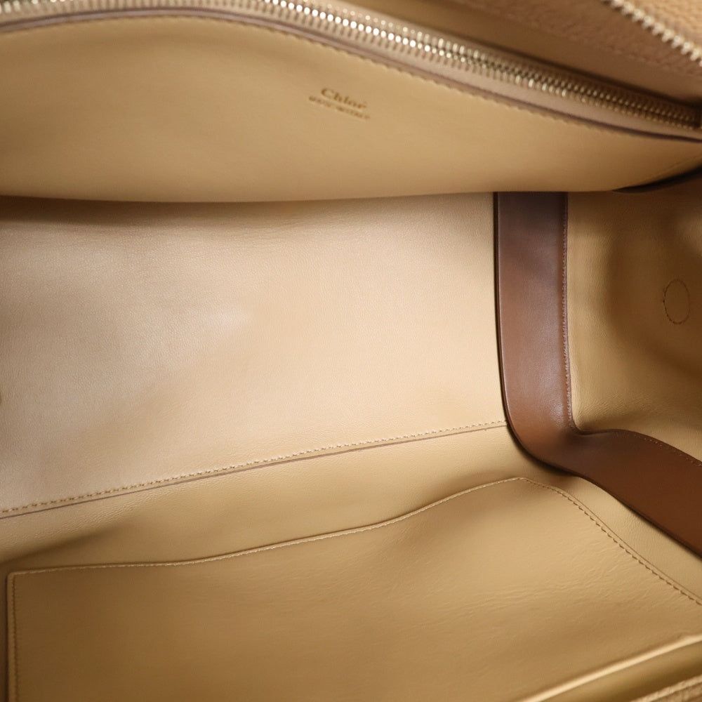 Chloe(クロエ) GRAND EDITH エディス レザートートバッグ ベージュ