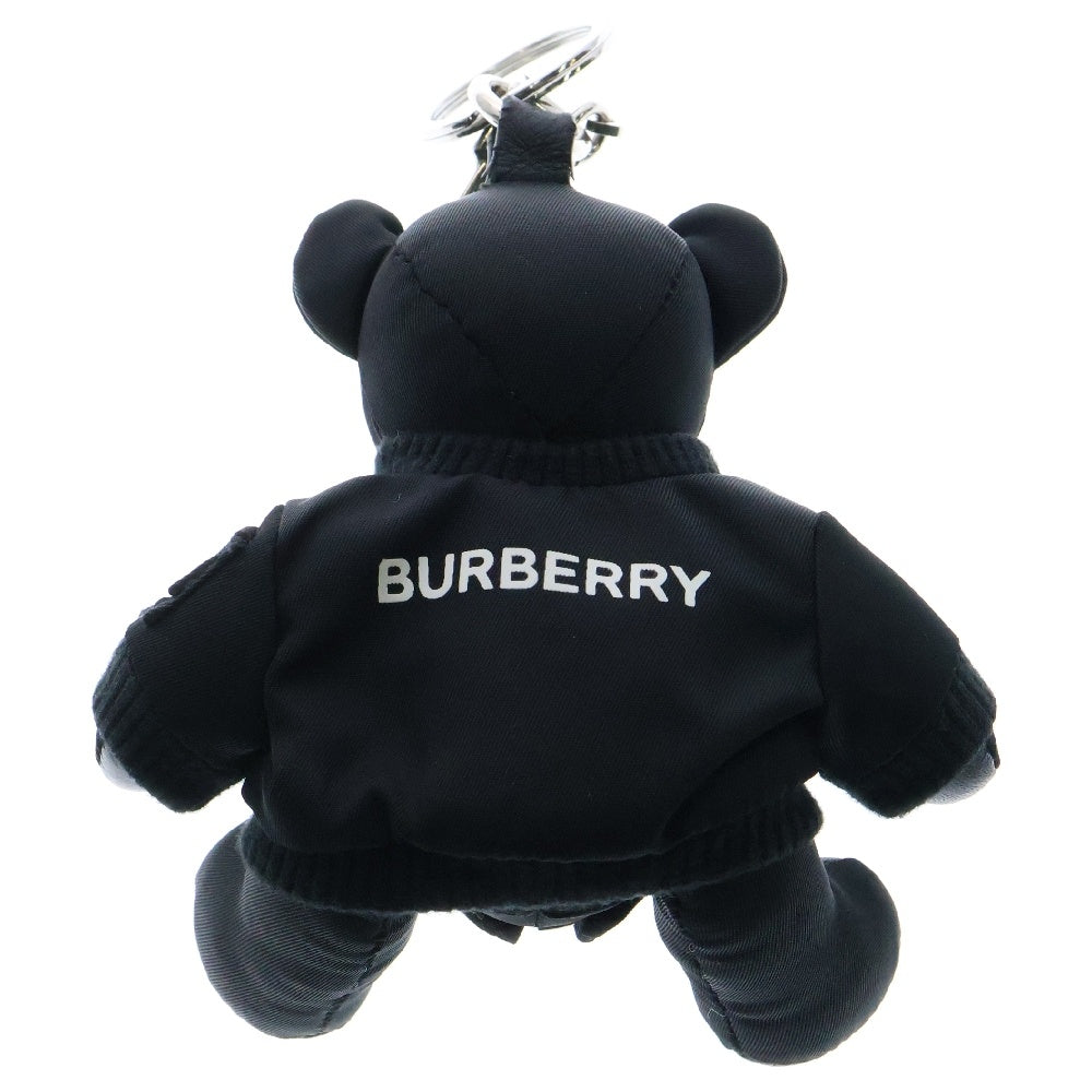 BURBERRY(バーバリー) ベア チャーム キーホルダー 黒 MA1 ブルゾン