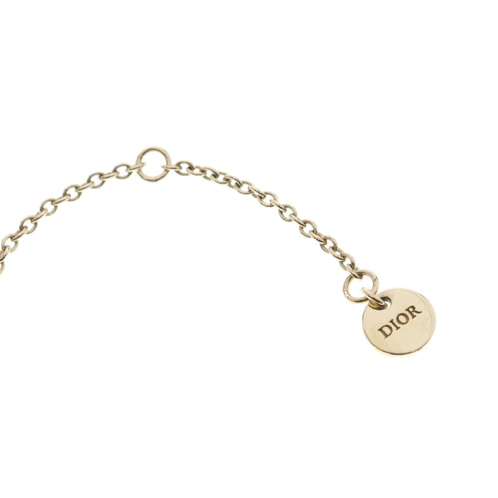 Christian Dior(クリスチャンディオール) Clair D Lune ネックレス ゴールド GP ラインストーン ペンダント アクセサリー