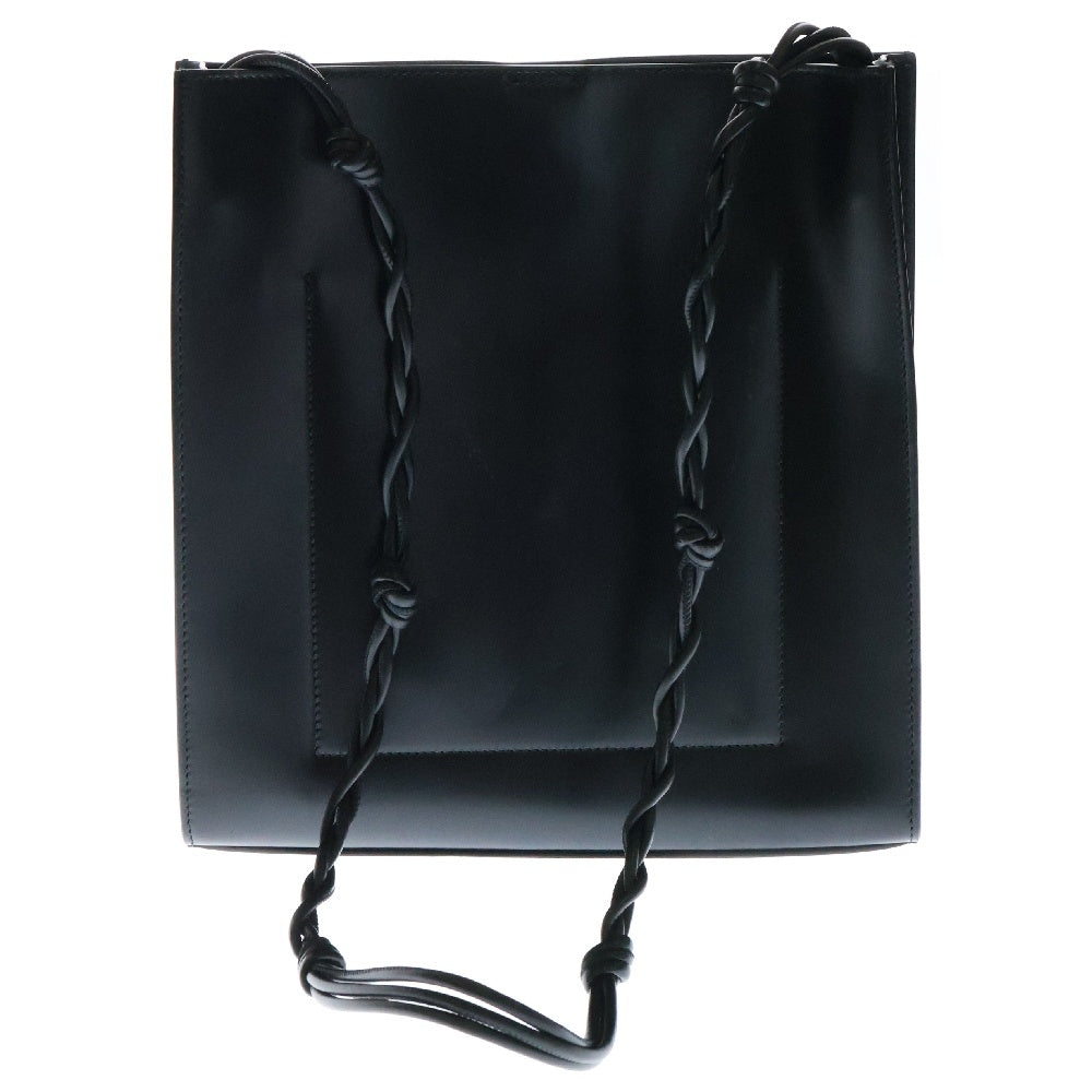 JIL SANDER(ジルサンダー) TANGLE タングル ミディアム ショルダーバック 黒 レザー