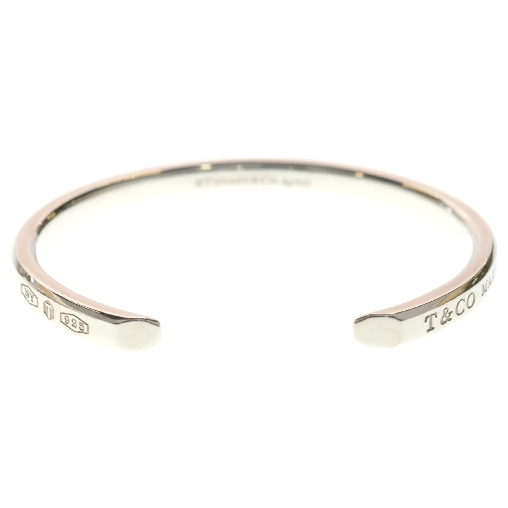TIFFANY&Co(ティファニー) MAKERS メイカーズ ナローカフ バングル ブレスレット Ag925 25.1g シルバー