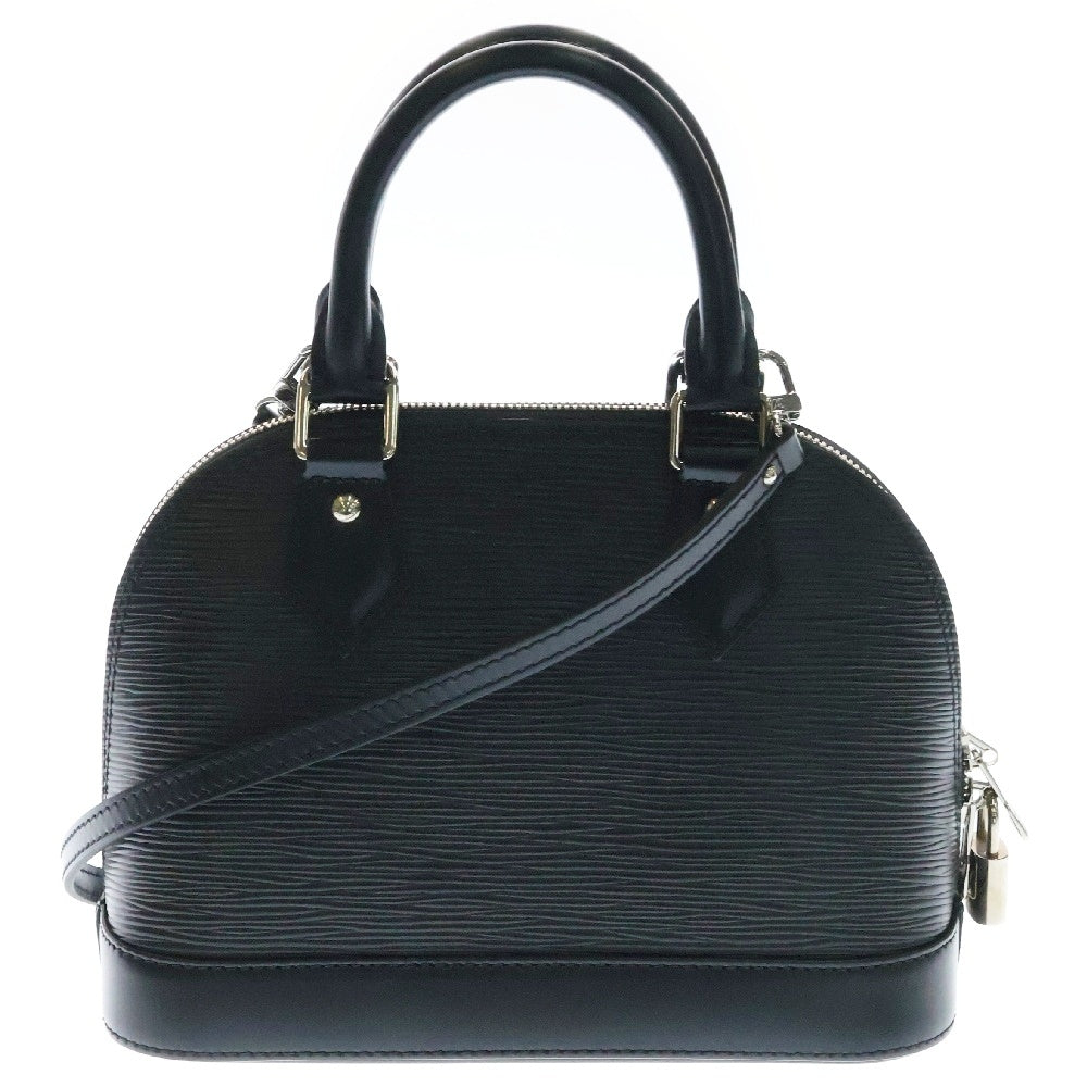 LOUIS VUITTON(ルイヴィトン) エピ アルマBB ノワール ブラック レザー 2WAY ハンドバッグ ショルダーバッグ M40862 ICタイプ