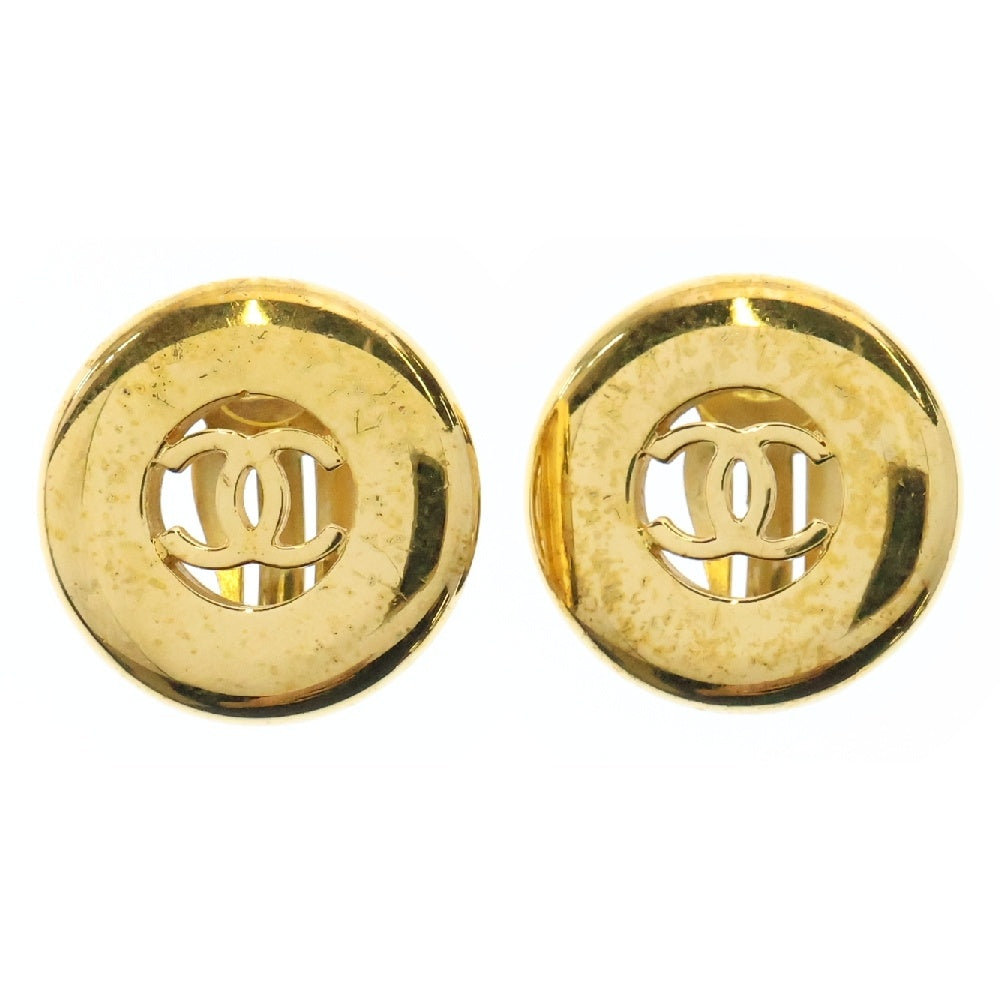 CHANEL(シャネル) ココマーク ラウンド イヤリング ゴールド GP 96A アクセサリー