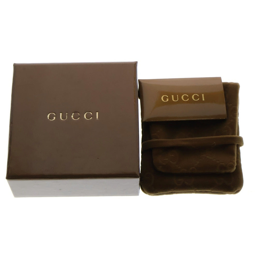 GUCCI(グッチ) カットアウトG クロス チェーンネックレス ペンダント シルバー