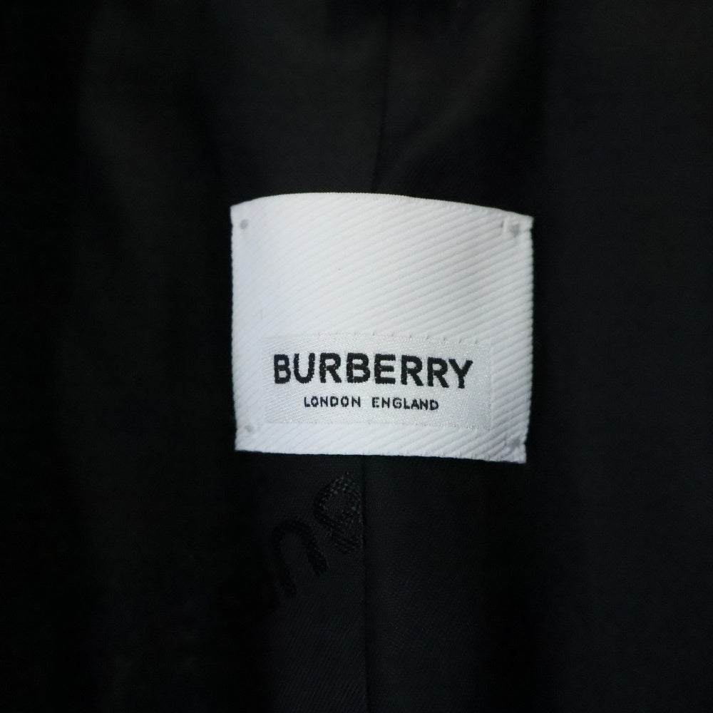 BURBERRY(バーバリー) TBボタン チェスターコート ブラック カシミア×ウール