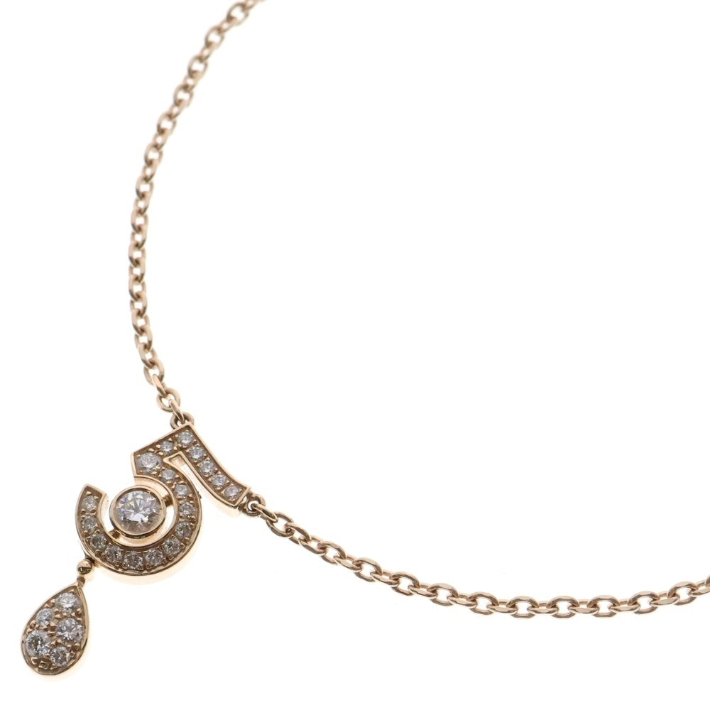 CHANEL(シャネル) エターナル シャネル N°5 ダイヤモンド ネックレス ペンダント ピンクゴールド PG Au750 J12193 ジュエリー レディース
