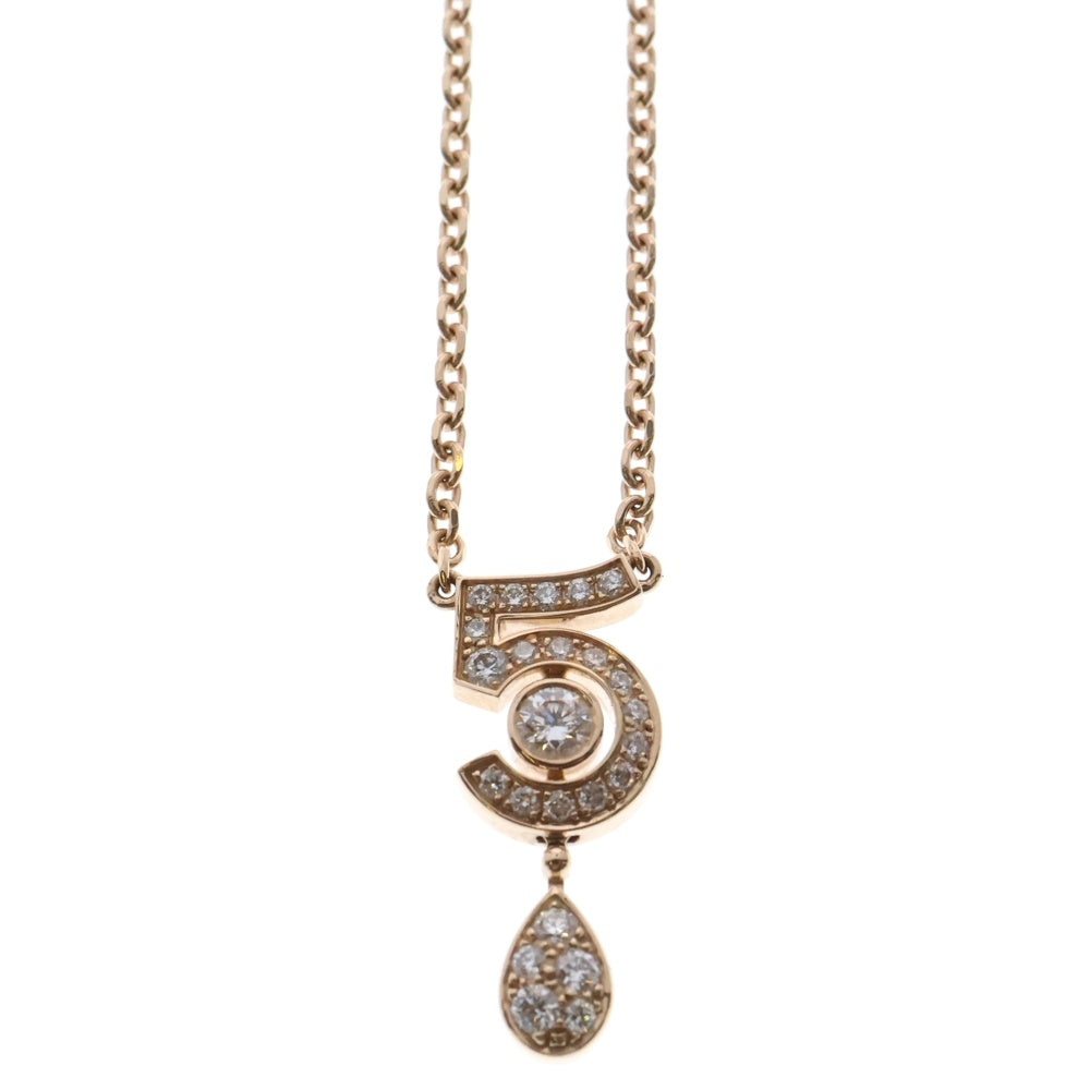 CHANEL(シャネル) エターナル シャネル N°5 ダイヤモンド ネックレス ペンダント ピンクゴールド PG Au750 J12193 ジュエリー レディース