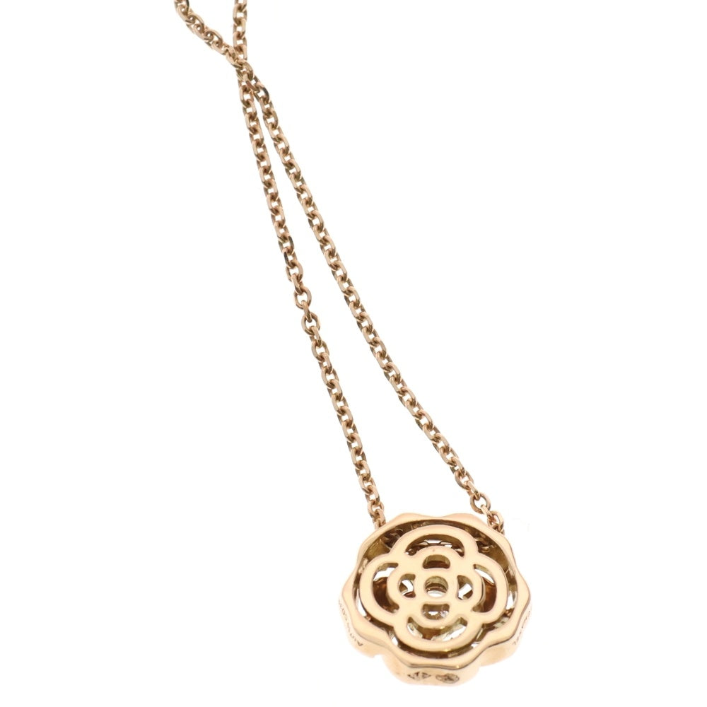 CHANEL(シャネル) カメリア 1P ダイヤモンド ネックレス K18PG ピンクゴールド ジュエリー レディース