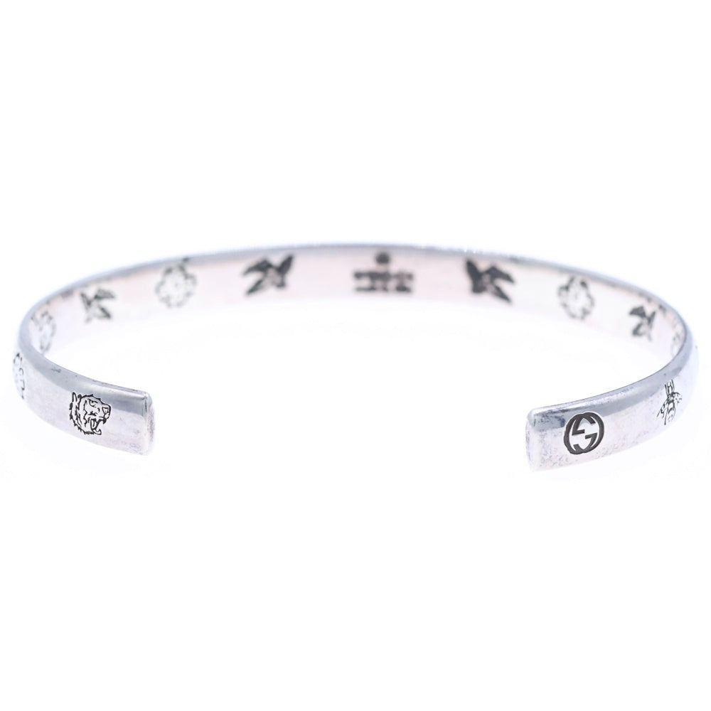 GUCCI(グッチ) BLIND FOR LOVE ブラインド フォー ラブ バングル ブレスレット シルバー 454287