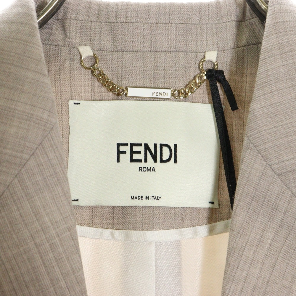 FENDI(フェンディ) フォーマル テーラードジャケット ベージュ アウター レディース FJ7450AM3P